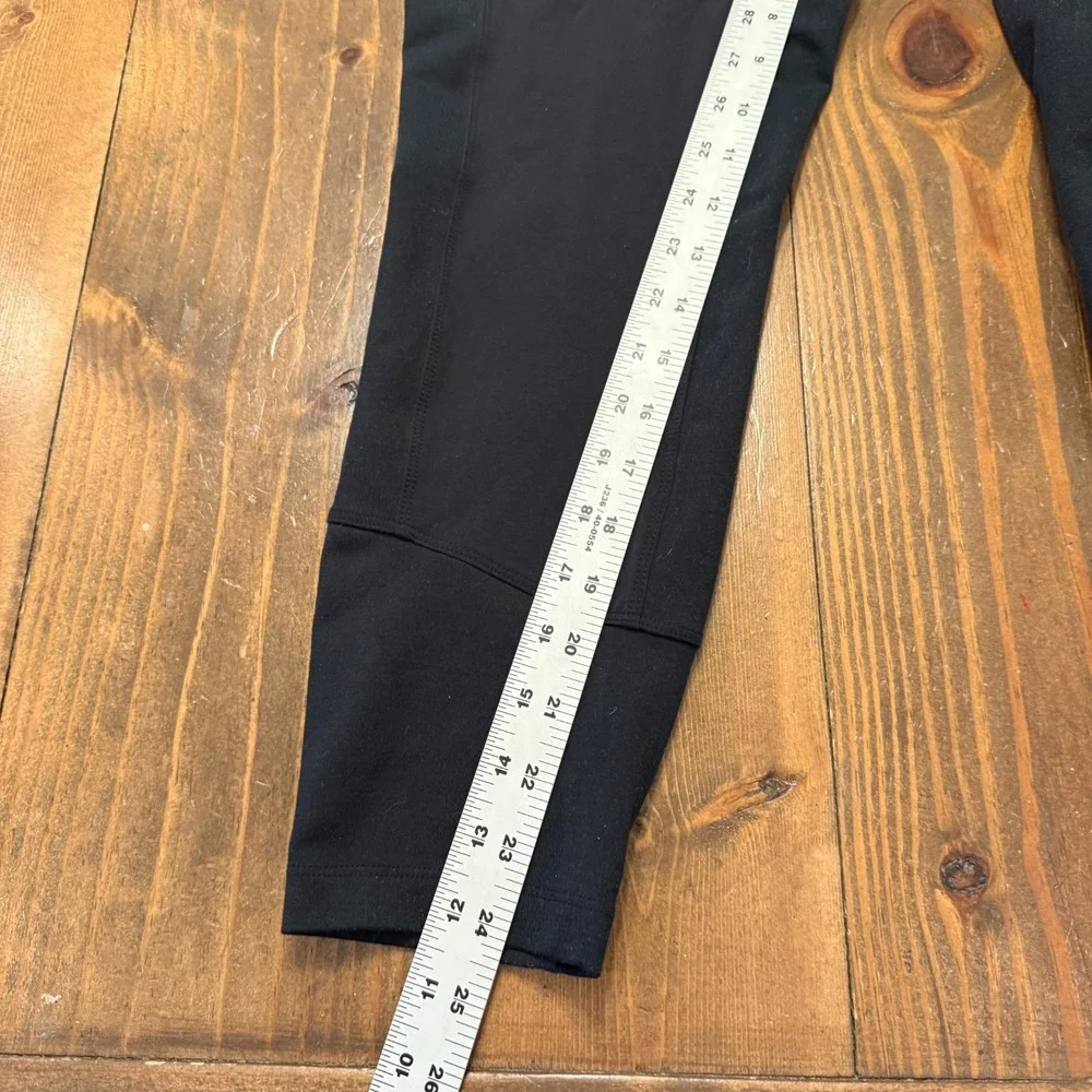 REI Co-op Trailmade Tights Women‎ M Black High Rise Stretch Pocket Activewear